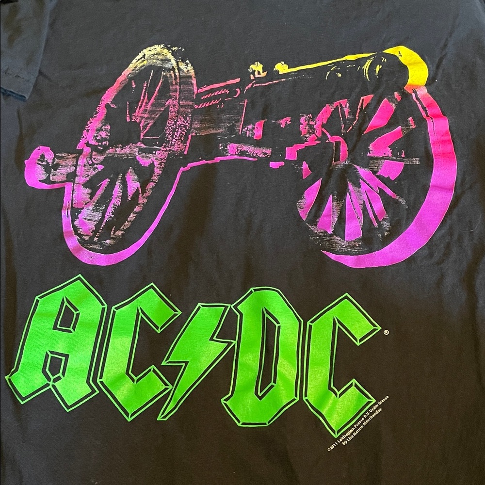 Live Nation Black Graphic Tee